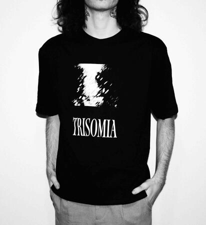 Remera Regular Fit Reflejos Color Negro