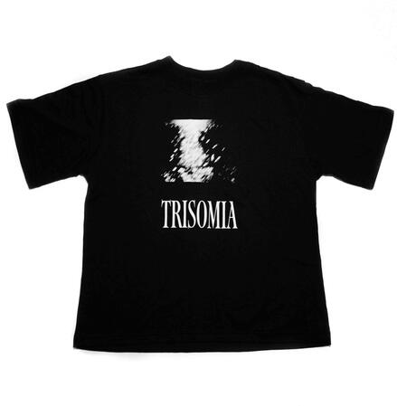Remera Boxy Fit Reflejos. Color Negro